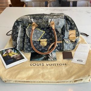 Louis Vuitton Bowling Patchwork Gris